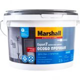Краска в/д для стен и потолков латексная Marshall Export-7 матовая база ВW 0,9л