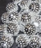 Гирлянда NGF-D004-30CW-230-серебряные шарики (металл)