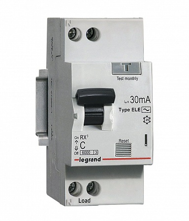 Дифференциальный автоматический выключатель 1P+Н 30мА 32А (АC) Legrand RX3