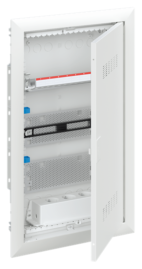Шкаф мультимедийный с дверью с вентиляционными отверстиями UK636MV (3 ряда) (UK636MV)