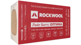 Теплоизоляция Rockwool Лайт Баттс Оптима 1000х600х100 (0,3м3) 3м2  32 кг/м3 /20/