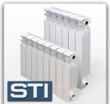 Радиатор алюминиевый STI 500/80 10 секций 135Вт