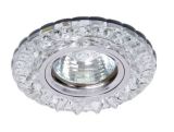 Светильник потолочный CRYSTAL LED 28 диодный декоративный MR16, прозрачный