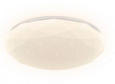 Светодиодный светильник Ambrella пульт ДУ c подсв. RGB FF417 WH белый 60W(4500lm) 