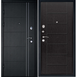 Двери металлические 2050х860х102 ДК ТЕПЛО-ЛЮКС (левая) сталь1,5мм, медный антик, МДФвенге,  2замка