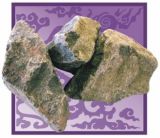 Камни для бани и сауны "Габбро-Диабаз" колотый ,20кг