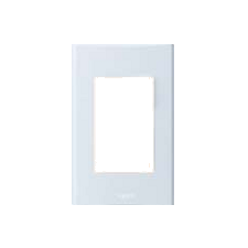 Накладка для Блока Выключатель 1-кл. + розетка с/з Белый (для 6752 59, 6752 591)  ANAM Legrand Zunis