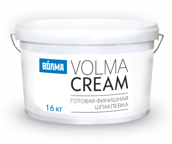 Шпатлевка финишная готовая ВОЛМА-Cream 16 кг