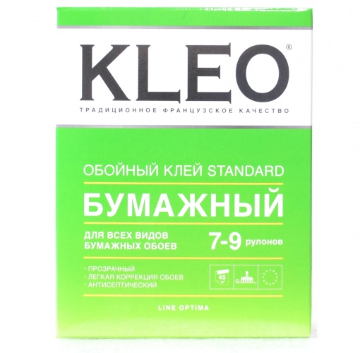 Клей обойный KLEO OPTIMA для бумажных обоев (7-9) 160гр.(20) 