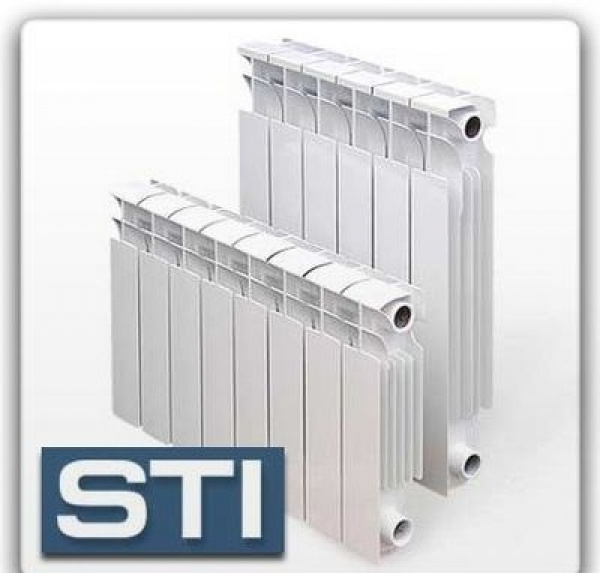 Радиатор биметаллический  STI  80/350 6 секций 105Вт