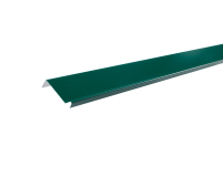 Планка примыкания Шинглас 2000х70мм (зеленая)